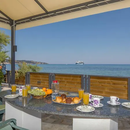 Venetico Beachfront Apartments & Suites - 2 Bedroom Apartment Argassi Exterior photo